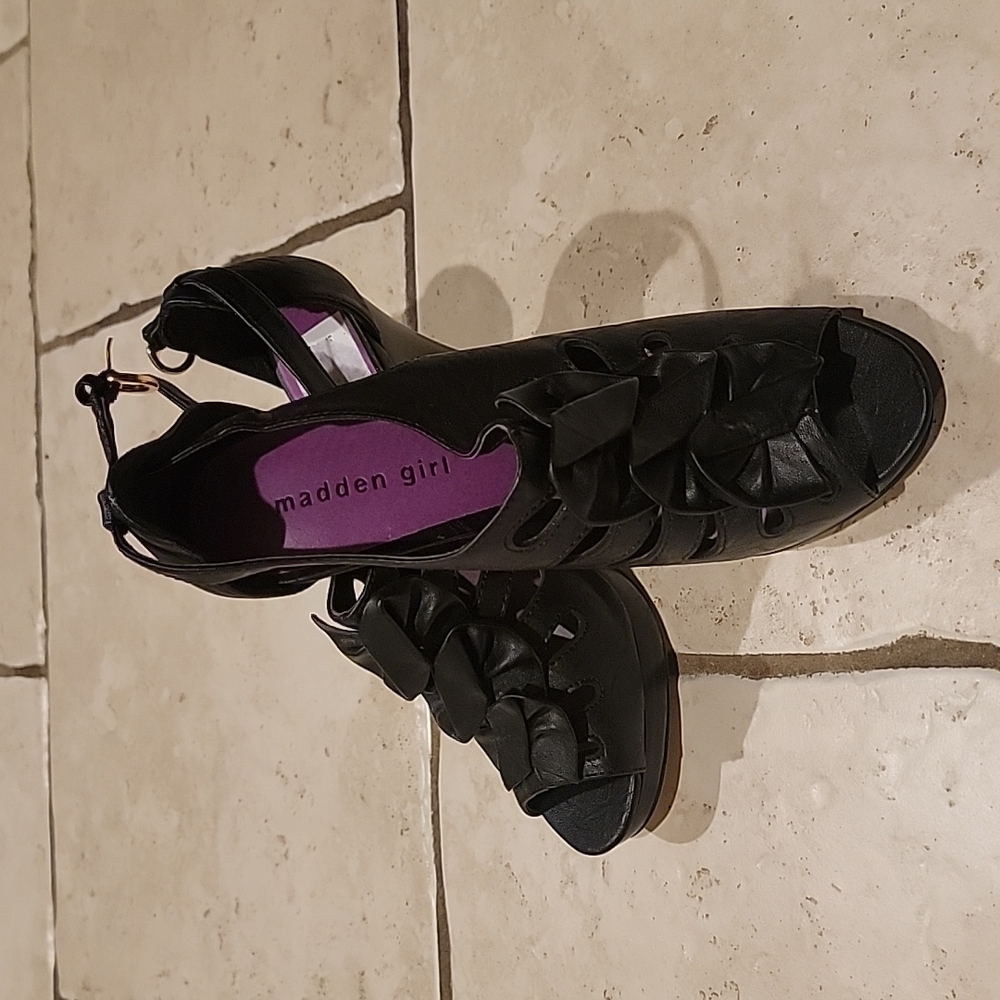 Madden Girl Peep Toe Party Heels